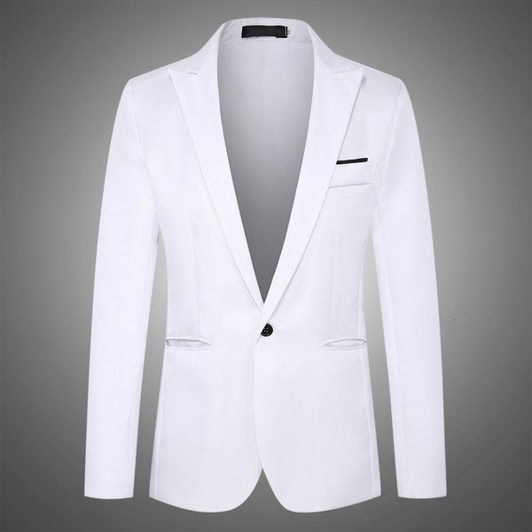mens suits blazers outwear classic men slim fit office blazer long sleeve suit coat pure color workwear 221118, White;black
mens suits blazers outwear classic men slim fit office blazer long sleeve suit coat pure color workwear 221118, White;black
