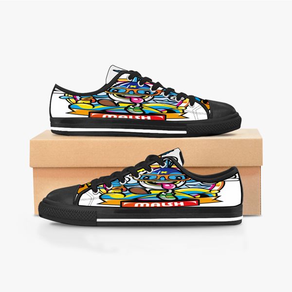 custom shoes classic canvas low cut skateboard casual triple black accept customization uv printing low mens womens sports sneakers breathab
custom shoes classic canvas low cut skateboard casual triple black accept customization uv printing low mens womens sports sneakers breathab