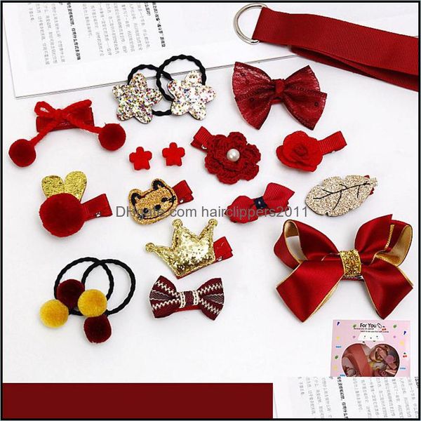hair pins set of 18pcs child hair pin korean style girls baby headwears festival favor for kids drop delivery products accessories dhfcs, Black;brown 
hair pins set of 18pcs child hair pin korean style girls baby headwears festival favor for kids drop delivery products accessories dhfcs, Black;brown