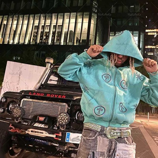 men's hoodies sweatshirts women y2k cross zip hoodie rhinestone goth sweatshirt sport coat gothic long sleeve oversized hoodie jacket m, Black
men's hoodies sweatshirts women y2k cross zip hoodie rhinestone goth sweatshirt sport coat gothic long sleeve oversized hoodie jacket m, Black