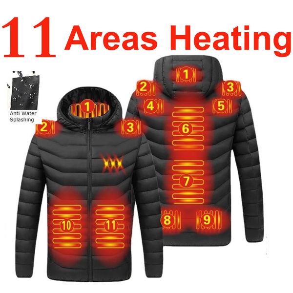 men's down parkas heated jacket winter warm usb heating s hooded clothing waterproof black puffer 221117
men's down parkas heated jacket winter warm usb heating s hooded clothing waterproof black puffer 221117