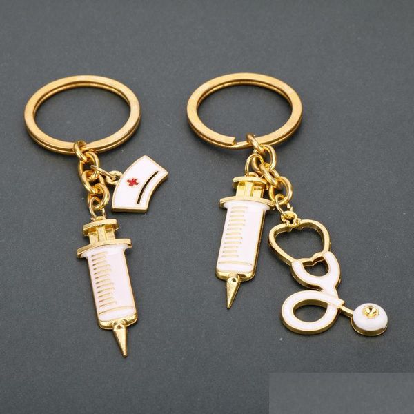 key rings women nurse injector echometer charm key ring gold keychain hangbag hangs fashion jewelry drop delivery dhg7y, Slivery;golden
key rings women nurse injector echometer charm key ring gold keychain hangbag hangs fashion jewelry drop delivery dhg7y, Slivery;golden