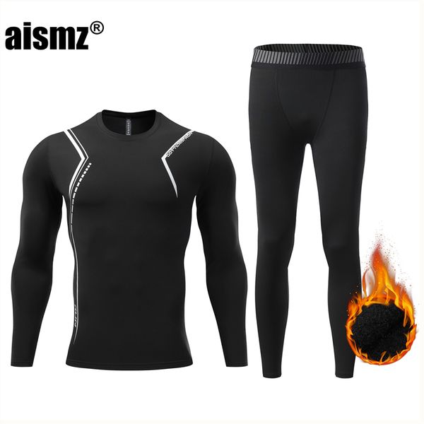 men's thermal underwear aismz winter men baby boy warm undrewear set fleece compression quick drying second skin long johns 221117, Black;white
men's thermal underwear aismz winter men baby boy warm undrewear set fleece compression quick drying second skin long johns 221117, Black;white