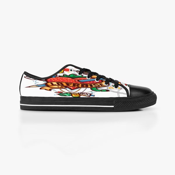 custom shoes classic canvas low cut skateboard casual triple black accept customization uv printing low mens womens sports sneakers breathab
custom shoes classic canvas low cut skateboard casual triple black accept customization uv printing low mens womens sports sneakers breathab