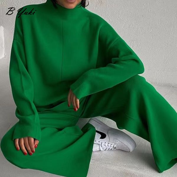 women's two piece pants blessyuki loose knitted pullovers sweaters suit women winter solid split sweater and 2 female thicken warm sets, White
women's two piece pants blessyuki loose knitted pullovers sweaters suit women winter solid split sweater and 2 female thicken warm sets, White