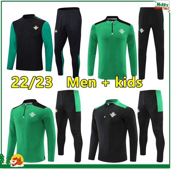 2022 2023 real betis tracksuit soccer jerseys mens kids training suit 21 22 23 football tracksuits betis chandal futbol survetement foot, Black
2022 2023 real betis tracksuit soccer jerseys mens kids training suit 21 22 23 football tracksuits betis chandal futbol survetement foot, Black