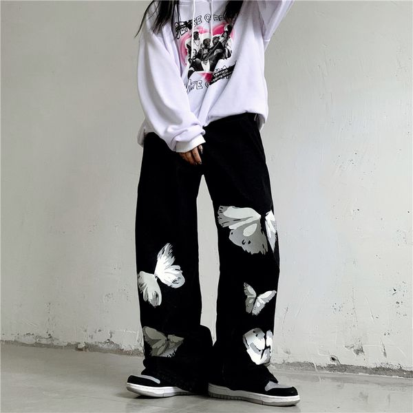 women's pants capris women black thickened street style straight jeans wide leg mopping y2k cargo punk 221117, Black;white
women's pants capris women black thickened street style straight jeans wide leg mopping y2k cargo punk 221117, Black;white