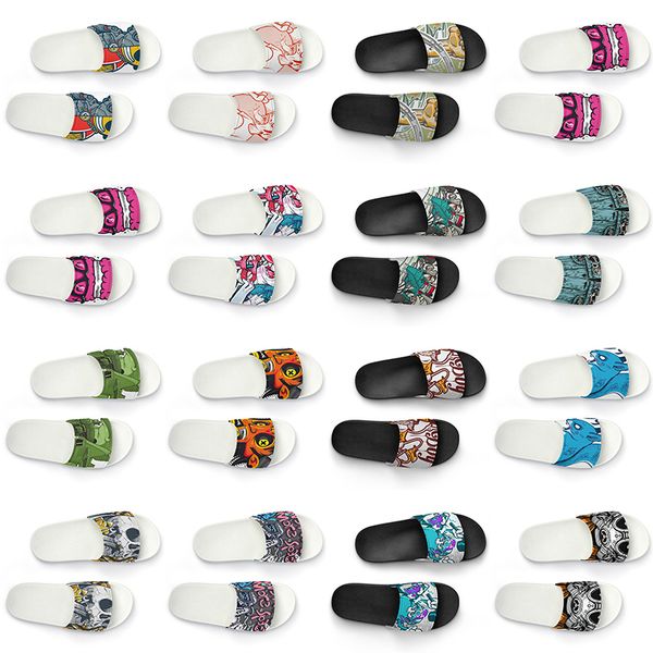 men women custom slippers shoes artoon animal design diy word black white blue red mens trainer 335
men women custom slippers shoes artoon animal design diy word black white blue red mens trainer 335