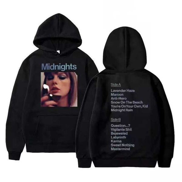 men's hoodies sweatshirts mindnights taylor new album swift hoodies men print winter graphic hip hop oversized vintage casual sweatshir, Black
men's hoodies sweatshirts mindnights taylor new album swift hoodies men print winter graphic hip hop oversized vintage casual sweatshir, Black