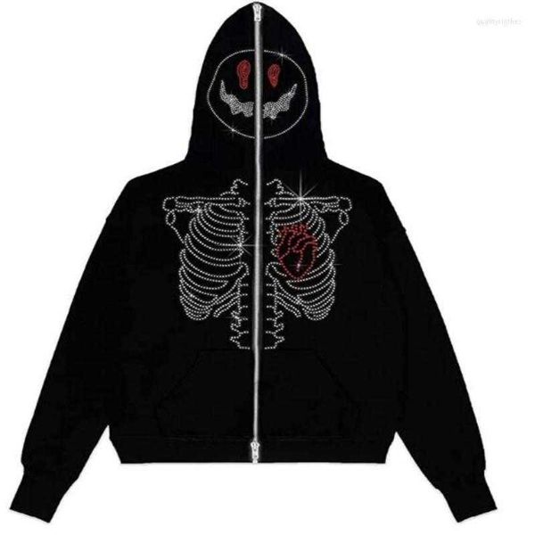 men's hoodies hip hop street style full zip hoodie skull rhinestone reflective print men women y2k sports jacket2h7i, Black
men's hoodies hip hop street style full zip hoodie skull rhinestone reflective print men women y2k sports jacket2h7i, Black