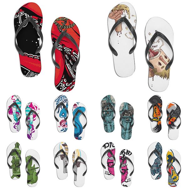 men women custom slippers cartoon design anime diy word black white blue red purple mens colorful trainer 134
men women custom slippers cartoon design anime diy word black white blue red purple mens colorful trainer 134