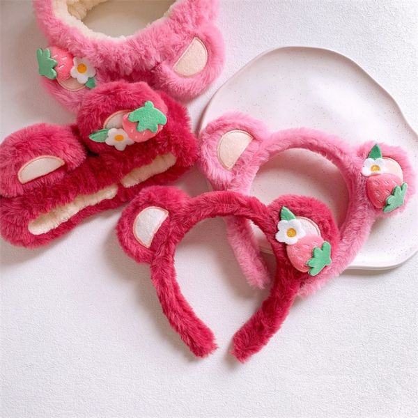 2022 new autumn and winter korean sweet girl cute strawberry bear ear hairband fashion children's headband hair accessories, Slivery;white
2022 new autumn and winter korean sweet girl cute strawberry bear ear hairband fashion children's headband hair accessories, Slivery;white