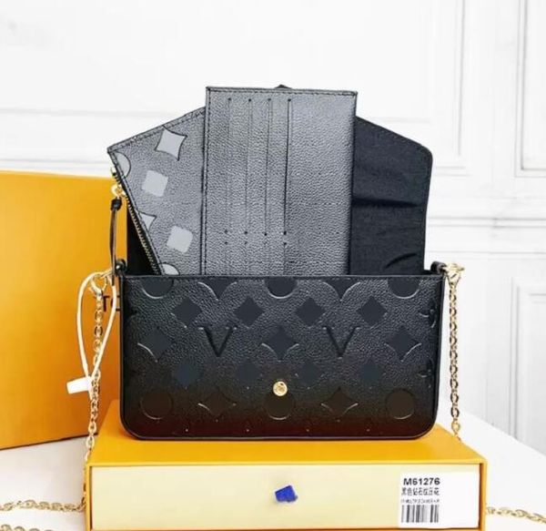 3 pcs/set multi pochette felicie bag women shoulder bag accessories crossbody purse desinger handbags flowers with box m80498 m
3 pcs/set multi pochette felicie bag women shoulder bag accessories crossbody purse desinger handbags flowers with box m80498 m
