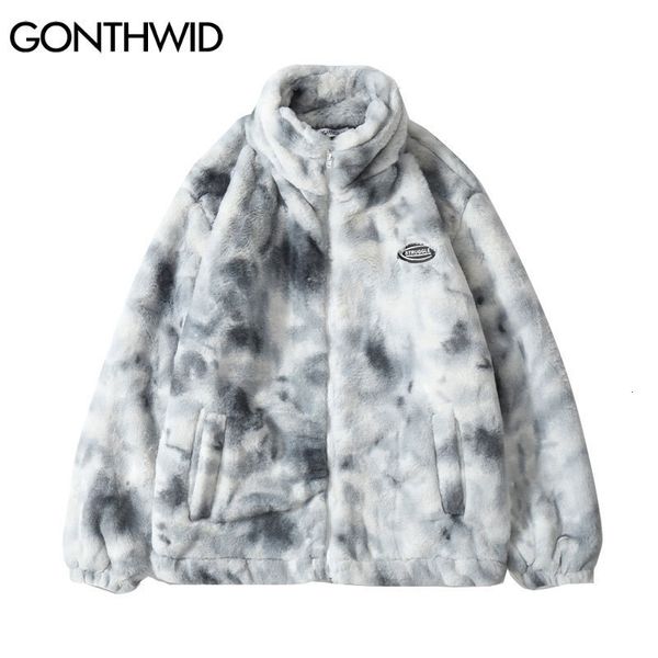men's jackets hip hop winter faux fur fleece jacket streetwear men harajuku tie dye heart fuzzy warm coats casual zipper 221117, Black;brown
men's jackets hip hop winter faux fur fleece jacket streetwear men harajuku tie dye heart fuzzy warm coats casual zipper 221117, Black;brown