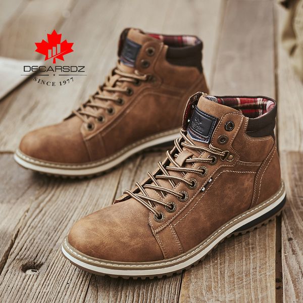 boots decarsdz men outdoor comfy fashion leather classic autumn shoes man brand durable winter 221118, Black
boots decarsdz men outdoor comfy fashion leather classic autumn shoes man brand durable winter 221118, Black
