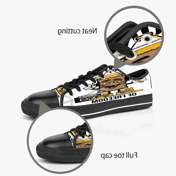 men women diy custom shoes low canvas skateboard sneakers triple black customization uv printing sports sneakers kaola 171-23
men women diy custom shoes low canvas skateboard sneakers triple black customization uv printing sports sneakers kaola 171-23