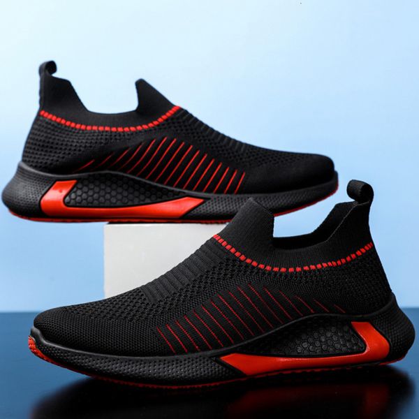 height increasing shoes men's casual sneakers breathable mesh knit sock comfortable walking slip on moccasins skateboarding tenis mascu, Black;white
height increasing shoes men's casual sneakers breathable mesh knit sock comfortable walking slip on moccasins skateboarding tenis mascu, Black;white
