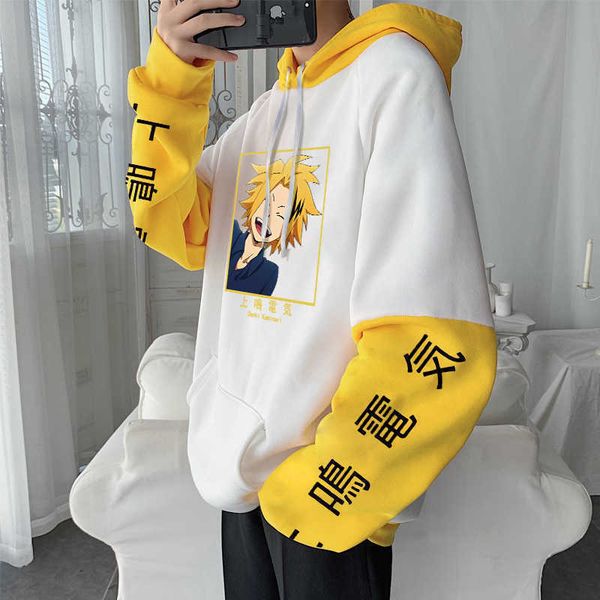 men's hoodies sweatshirts anime my hero academia kaminari denki cartoon hooded sweatshirts winter harajuku casual women clothes streetw, Black
men's hoodies sweatshirts anime my hero academia kaminari denki cartoon hooded sweatshirts winter harajuku casual women clothes streetw, Black