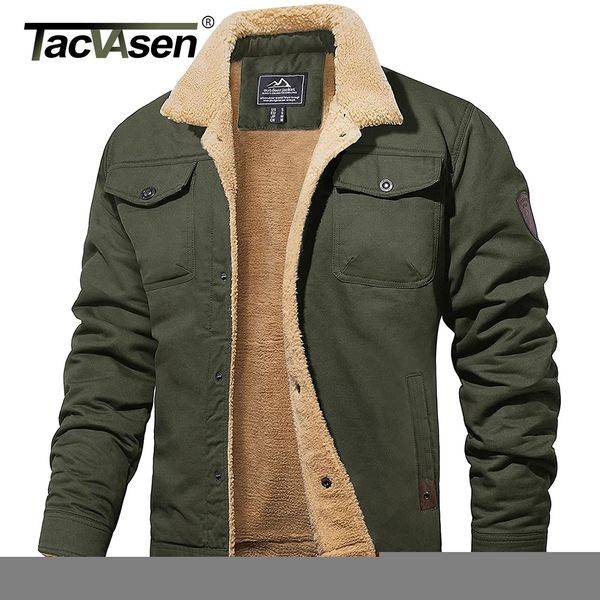 men's jackets tacvasen turn-down collar winter cotton mens sherpa trucker military parka green tactical cargo coats clothes overcoats 2, Black;brown
men's jackets tacvasen turn-down collar winter cotton mens sherpa trucker military parka green tactical cargo coats clothes overcoats 2, Black;brown