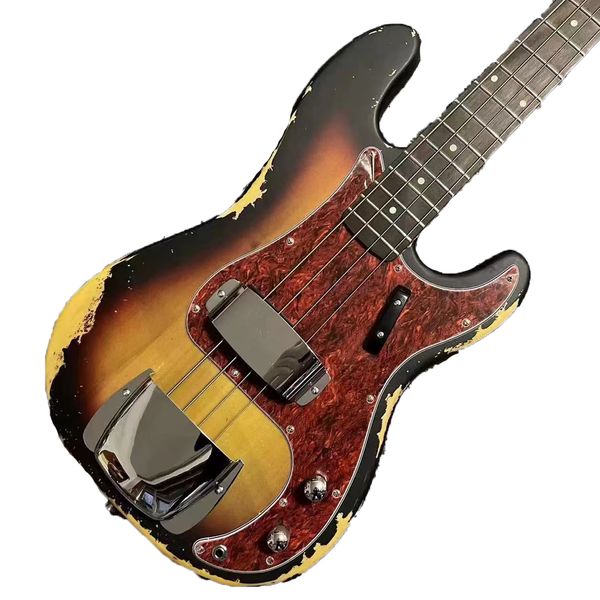 lvycustomized electric guitar oem 4 string bass chrome hardware delivery
lvycustomized electric guitar oem 4 string bass chrome hardware delivery