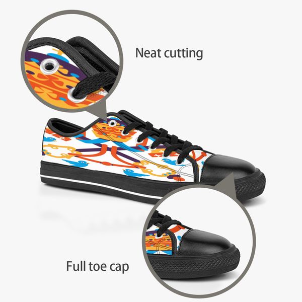 custom shoes classic canvas low cut skateboard casual triple black accept customization uv printing low mens womens sports sneakers breathab
custom shoes classic canvas low cut skateboard casual triple black accept customization uv printing low mens womens sports sneakers breathab