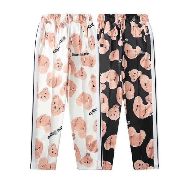 designer fashion palmangel pants full print broken bear men's women's casual loose couple's sports, Black
designer fashion palmangel pants full print broken bear men's women's casual loose couple's sports, Black