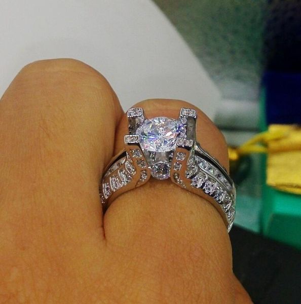 wholesale fine three stone rings retro 10kt white gold filled gf white z gem simulated diamond engagement wedding ring set with box, Golden;silver
wholesale fine three stone rings retro 10kt white gold filled gf white z gem simulated diamond engagement wedding ring set with box, Golden;silver