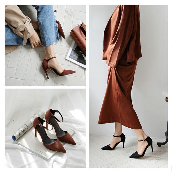 dress shoes black redgrayapricot gladiator women pumps bucket pointed toe high heels lady shoes thin heels chaussure femme autumn 221118
dress shoes black redgrayapricot gladiator women pumps bucket pointed toe high heels lady shoes thin heels chaussure femme autumn 221118
