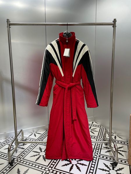 women's wool blends autumn and winter style combat robe cotton clothes fashion coat slim at the waist 221118, Black
women's wool blends autumn and winter style combat robe cotton clothes fashion coat slim at the waist 221118, Black