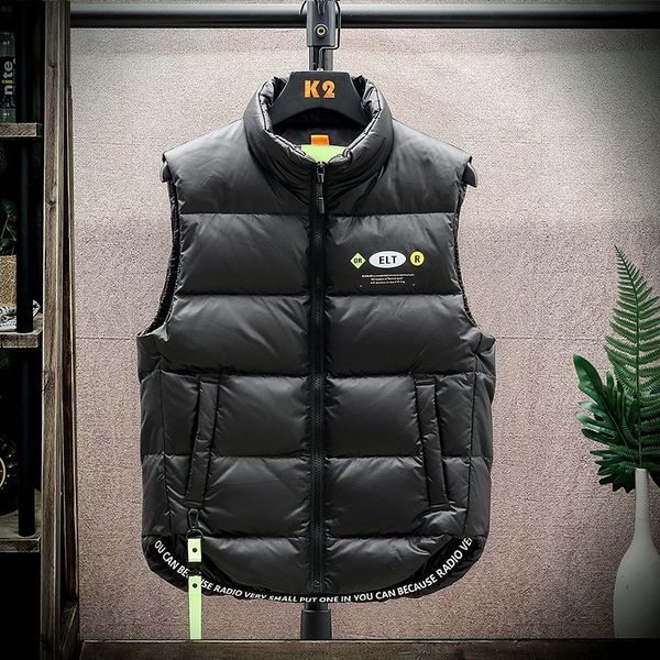 men's vests white duck down jacket vest new spring and autumn close-fitting warm coat korean fashion for teenagers, Black;white
men's vests white duck down jacket vest new spring and autumn close-fitting warm coat korean fashion for teenagers, Black;white