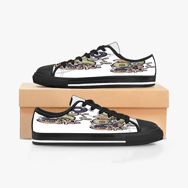 men women diy custom shoes low canvas skateboard sneakers triple black customization uv printing sports sneakers kaola 154-32
men women diy custom shoes low canvas skateboard sneakers triple black customization uv printing sports sneakers kaola 154-32