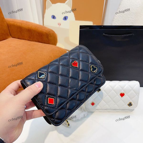 cf luxury designer women badge wallet bag diamond lattice gold chain fashion classic crossbody leather quilted vintage handbag mini dinner c
cf luxury designer women badge wallet bag diamond lattice gold chain fashion classic crossbody leather quilted vintage handbag mini dinner c