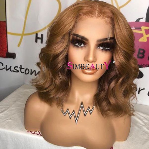 honey blonde 100% remy human hair women wigs short bob loose wave glueless 5x5 lace closure wigs pre plucked natural hairline, Black
honey blonde 100% remy human hair women wigs short bob loose wave glueless 5x5 lace closure wigs pre plucked natural hairline, Black