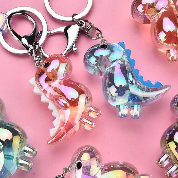 cute cartoon dinosaur key chain accessories 6 colors acrylic animal pendant keychain ring jewelry gifts, Silver
cute cartoon dinosaur key chain accessories 6 colors acrylic animal pendant keychain ring jewelry gifts, Silver