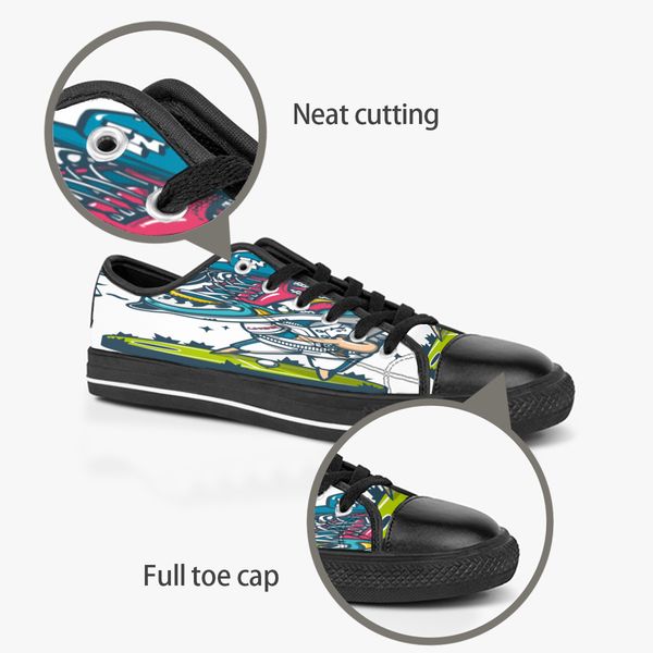 men women diy custom shoes low canvas skateboard sneakers triple black customization uv printing sports sneakers br233
men women diy custom shoes low canvas skateboard sneakers triple black customization uv printing sports sneakers br233