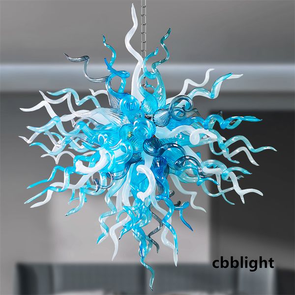 modern crystal chandeliers lamps blue and white color dia32 inches hand blown glass chandelier led pendant light concise ceiling lighting in
modern crystal chandeliers lamps blue and white color dia32 inches hand blown glass chandelier led pendant light concise ceiling lighting in