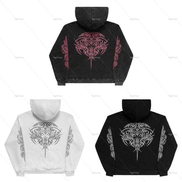 men's hoodies sweatshirts 2022 fashion hoodie men punk men hip hop streetwear hooded jacket coat harajuku outwear zipper y2k clothes me, Black
men's hoodies sweatshirts 2022 fashion hoodie men punk men hip hop streetwear hooded jacket coat harajuku outwear zipper y2k clothes me, Black