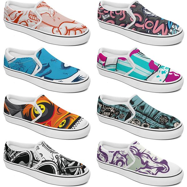 slip-on canvas summercustom shoe fashion shoes customized sneakers men women blue red green classic custom comfortable low platform sneaker, Black
slip-on canvas summercustom shoe fashion shoes customized sneakers men women blue red green classic custom comfortable low platform sneaker, Black
