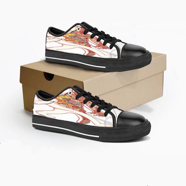 men women diy custom shoes low canvas skateboard sneakers triple black customization uv printing sports sneakers kele250 
men women diy custom shoes low canvas skateboard sneakers triple black customization uv printing sports sneakers kele250