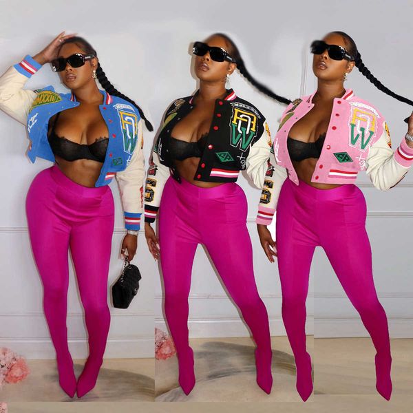 women's jackets varsity baseball letterman jacket winter clothes women 2022 cropped cyber y2k streetwear racing bomber jackets autumn c, Black;brown
women's jackets varsity baseball letterman jacket winter clothes women 2022 cropped cyber y2k streetwear racing bomber jackets autumn c, Black;brown