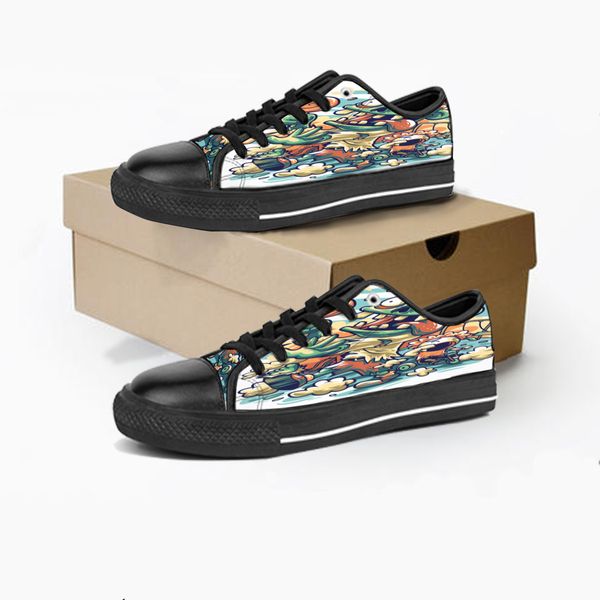 low diy shoes women en custom canvas skateboard sneakers triple black customization uv printing sports sneakers houzi 165-35 ization
low diy shoes women en custom canvas skateboard sneakers triple black customization uv printing sports sneakers houzi 165-35 ization