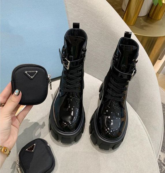 women's thick bottom boots p triangle bag boot muffin thick bottoms lace up gear soled genuine leather black matte martin 35-41
women's thick bottom boots p triangle bag boot muffin thick bottoms lace up gear soled genuine leather black matte martin 35-41