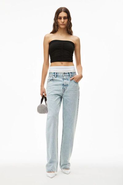 women's jeans fw fashion women's european and american style straight letter high waist stretch women's jeans pure cotton 221, Blue
women's jeans fw fashion women's european and american style straight letter high waist stretch women's jeans pure cotton 221, Blue