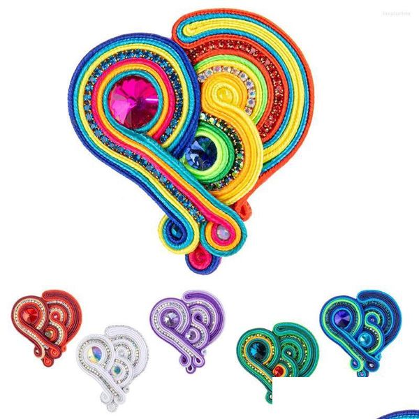pins brooches brooches soutache abstract heart brooch womens fashion jewelry crystal pins handmade beautif weave red mticolor whole dhvit, Gray
pins brooches brooches soutache abstract heart brooch womens fashion jewelry crystal pins handmade beautif weave red mticolor whole dhvit, Gray