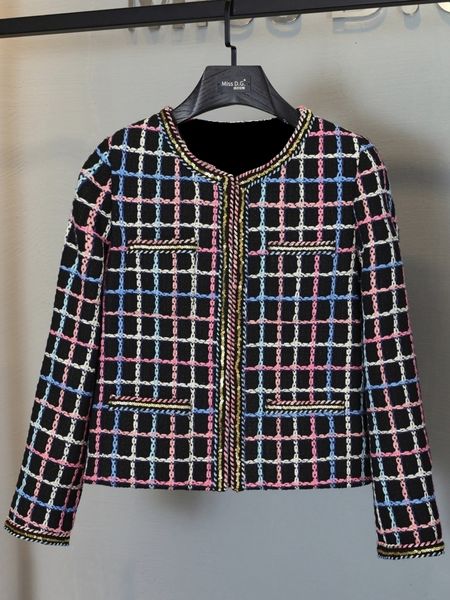 women's jackets autumn winter fashion women multicolour plaid tweed coat female casual chic outerwear jacket 221118, Black;brown
women's jackets autumn winter fashion women multicolour plaid tweed coat female casual chic outerwear jacket 221118, Black;brown