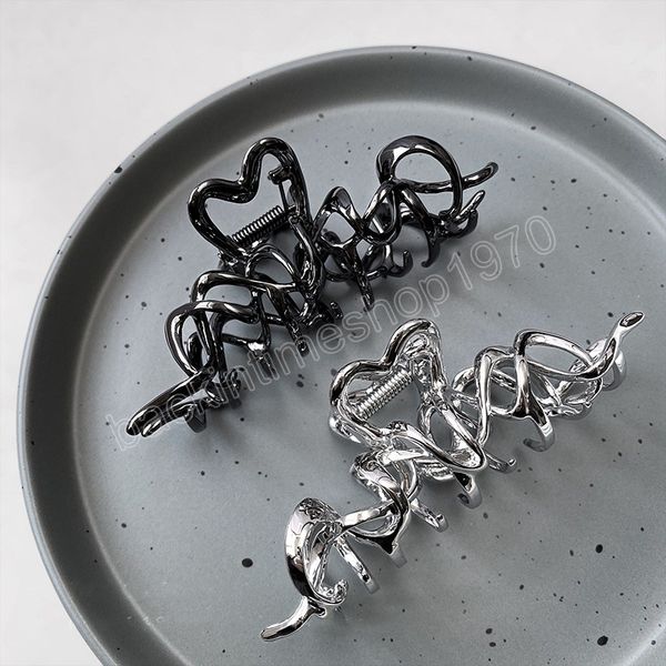 woman irregular hair claws punk style metal hairpins barrettes girls hair accessories hairclips hairgrip, Slivery;white
woman irregular hair claws punk style metal hairpins barrettes girls hair accessories hairclips hairgrip, Slivery;white