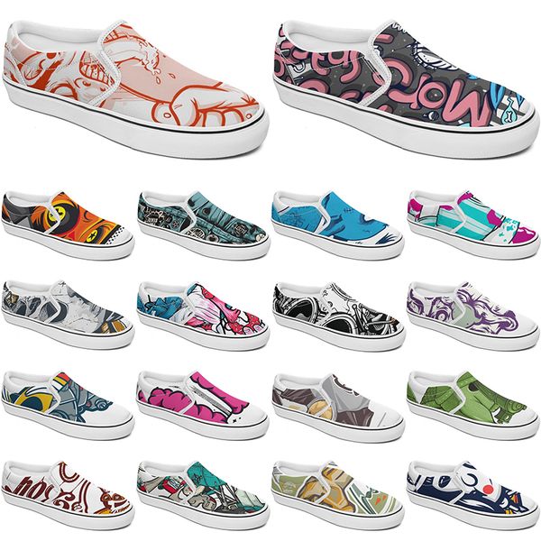 custom shoes slip-on canvas shoe customized sneakers men women blue red green classic custom comfortable low platform sneaker color42
custom shoes slip-on canvas shoe customized sneakers men women blue red green classic custom comfortable low platform sneaker color42