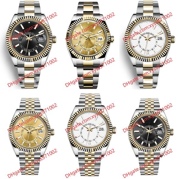 6 model highquality men's watch 2813 sports automaton watch 326933 42mm black dial sapphire glass stainless steel strap white gold m326, Slivery;brown
6 model highquality men's watch 2813 sports automaton watch 326933 42mm black dial sapphire glass stainless steel strap white gold m326, Slivery;brown