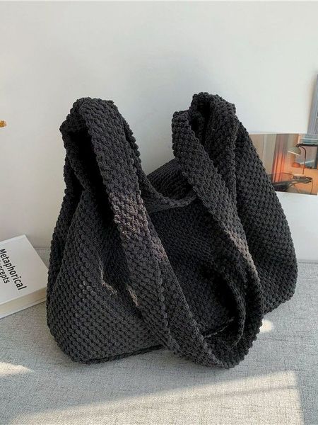 evening bags designer knitting handbags large capacity pack summer big purses casual hollow woven women shoulder solid cn origin 221118
evening bags designer knitting handbags large capacity pack summer big purses casual hollow woven women shoulder solid cn origin 221118