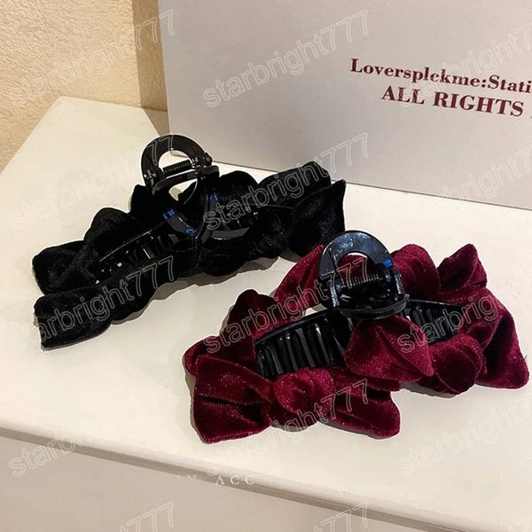 korean fashion velvet bow knot hair claws grab large ponytail clips shark clip clamp hairpin hair accessories for women girls, Slivery;white
korean fashion velvet bow knot hair claws grab large ponytail clips shark clip clamp hairpin hair accessories for women girls, Slivery;white